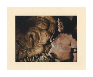 Paul Brooke Star Wars Rancor Keeper Signed 10x8" Mounted Autograph Photo COA - Picture 1 of 1