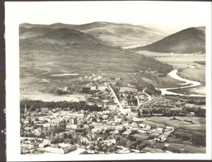 BRAEMAR FROM CRAIG CHOINNICH, Scotland - Vintage 3.5 x 2.75 Inch PHOTO (c1950s) - Picture 1 of 2