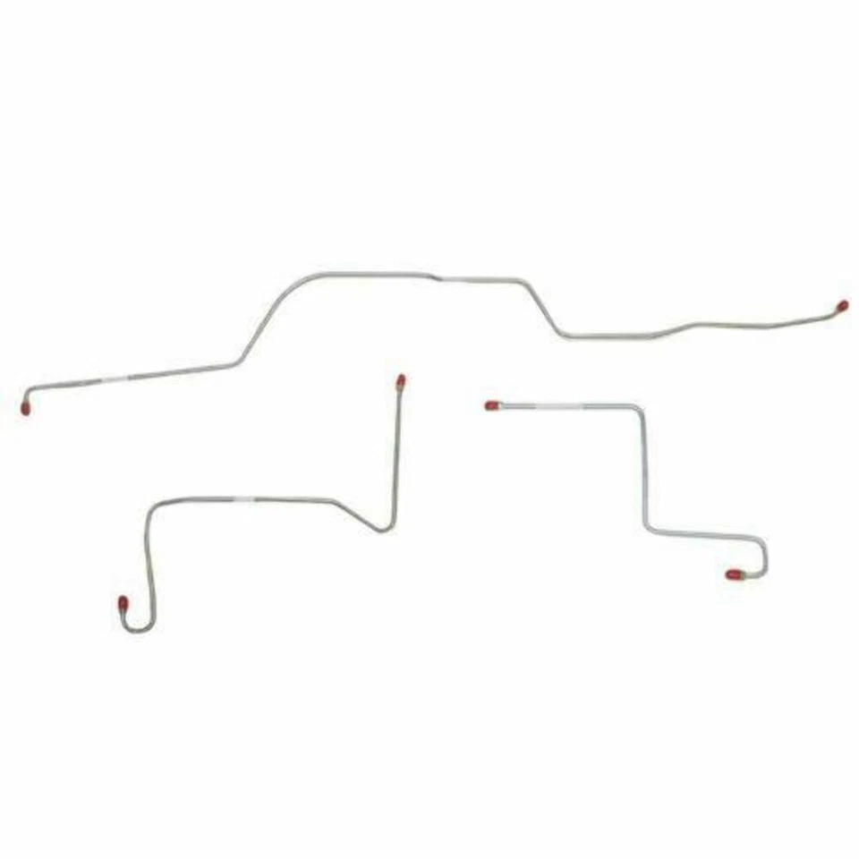 For Ford Fairlane 1966 Front Brake Line Kit 4pcs Power Drum Brake-DKT6602OM-CPP - Image 1 of 1