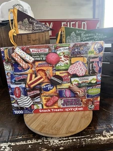 Springbok 1000 Piece Jigsaw Puzzle Snack Treats 24"x30" Sealed Christmas Gift - Picture 1 of 6