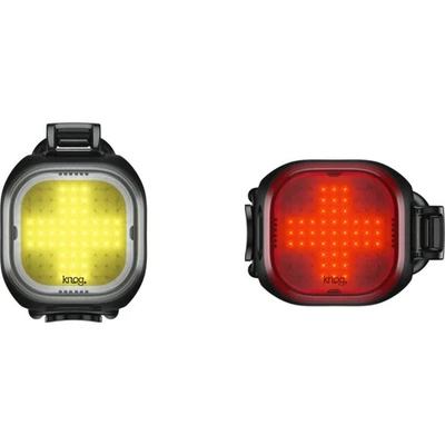 Knog Cycle Bicycle Bike Blinder Mini Cross Light Black - Twin Pack RRP £52.99 - Image 1 of 4