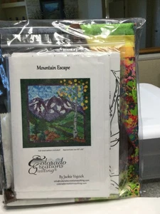 MOUNTAIN ESCAPE QUILT-SET VON JACKIE VUJCICH FÜR COLORADO QUILTING CREATIONS - Bild 1 von 24