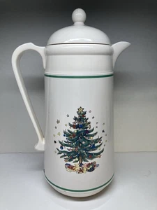 Nikko Happy Holidays Plastic Thermos/Carafe & Lid READ - Picture 1 of 11