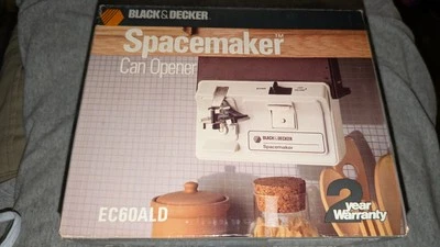 Abridor de bolsas de latas Black & Decker Spacemaker EC60ALD debajo del gabinete nuevo. NOS Foto 1 de 4