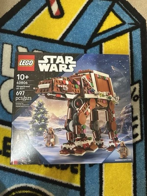 LEGO 40806 Star Wars Gingerbread AT-AT Walker - ON HAND! SHIPS SAME DAY - Image 1 of 4