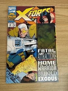 X-Force #25 (Marvel 1993) Capullo Hologram Fatal Attractions - Picture 1 of 2