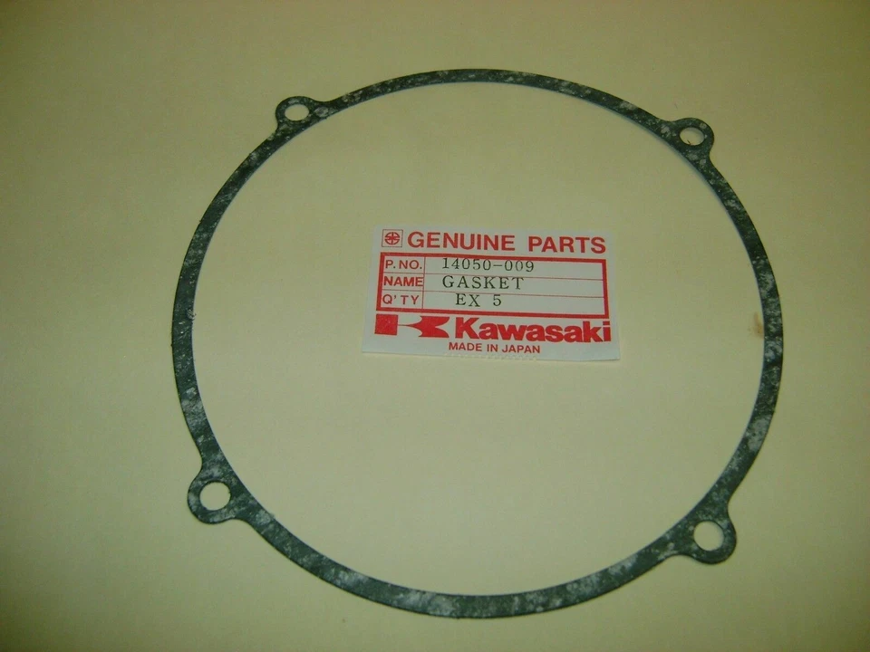 JUNTA DE CUBIERTA DE INTERRUPTOR IZQUIERDO KAWASAKI NOS OEM 14050-009 S1 S2 KH250 KH400 1973-1976 Foto 1 de 4