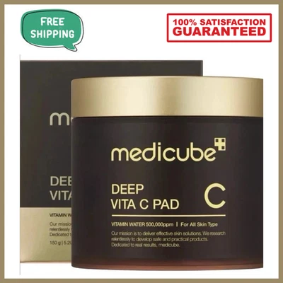 Medicube Deep Vita C Pad 70 Pads Aufhellendes & Peeling Toner Pads