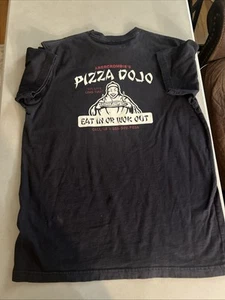 Vintage RARE Abercrombie banned Shirt Wong Brothers Pizza Dojo Muscle Large - Picture 1 of 9