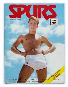 Vintage Gay Magazine, SPURS #7, COLT Kip Horn, Vito Cesari 1982 - Picture 1 of 7