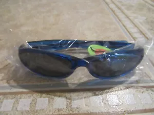 *NEW* Chaos Blue, Dark Lens Sunglasses Brand New "Hug" Unisex Teen or Adult - Picture 1 of 4
