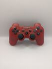 Sony Playstation 3 Controller Official Ps3 Sixaxis Controller Dark Red #2