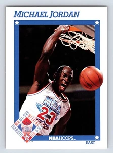 Michael Jordan 1991 NBA Hoops All-Stars Eastern Conference #253 Chicago Bulls - Imagen 1 de 2