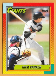 RICK PARKER GIGANTES DE SAN FRANCISCO #87T - TOPPS NEGOCIADO CASI NUEVO-COMO NUEVO 1990 - Imagen 1 de 2