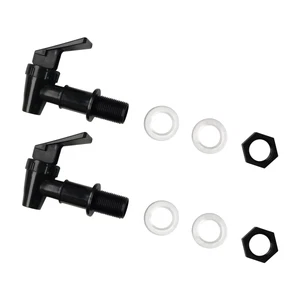 2 Pcs  Cooler Faucet, Reusable Spigot Spout Water Beverage Lever Pour Dispens... - Picture 1 of 1