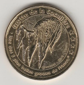 A 2014 TOKEN MEDAILLE MONNAIE DE PARIS -- 30 500 N°8 GROTTE DE LA COCALIERE  - Foto 1 di 2