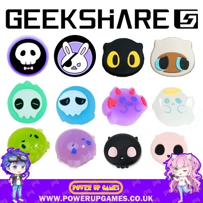 Cute GEEKSHARE Spooky Gamer Thumb Grips Cap For Nintendo Switch Joy Con's