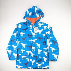 Hatley Dinosaur Terry Rain Coat - Picture 1 of 6