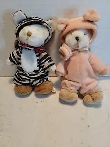 Disfraz de oso Mudford y sable en cerdo y tigre de Ganz 5" peluche pequeño 1999 - Imagen 1 de 14