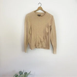 J. Crew Damengröße: Medium hellbraun Rundhalsausschnitt Wollmischung Pullover Sweater - Bild 1 von 10