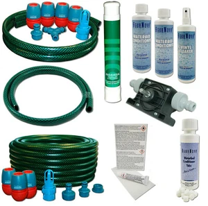 Service Set Wasserbetten Befüllset Entleerungsset Dual Mono Pflegeprodukte Pumpe - Bild 1 von 5