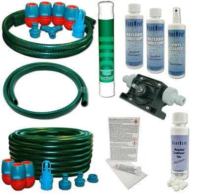 Service Set Wasserbetten Befüllset Entleerungsset Dual Mono Pflegeprodukte Pumpe - Bild 1 von 2