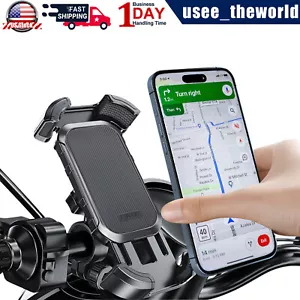 Motorrad Handyhalterung Auto Lock 100mph Militär Anti-Shake Fahrrad Handyhalter - Bild 1 von 11