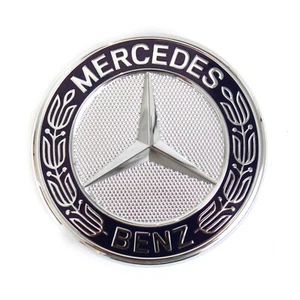 Mercedes-Benz Cofano Motore Emblema Blu A B CLK SL SLK M R Classe A2078170316 - Picture 1 of 6