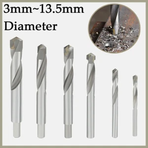 Solid Carbide Tip Twist Drill Bits TCT For Stainless Steel Cast Iron 3mm~13.5mm - Picture 1 of 43