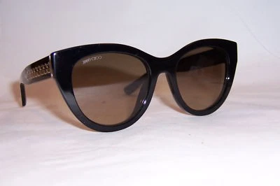 NEW JIMMY CHOO SUNGLASSES CHANA/S 807-HA BLACK/BROWN AUTHENTIC - Image 1 of 4