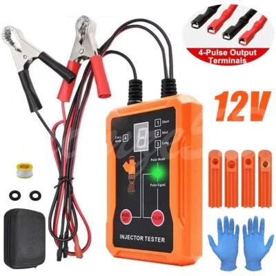 Universal Fuel Injector Tester Cleaner & Adapter DIY Cleaning Tools Kit Set - Image 1 of 4