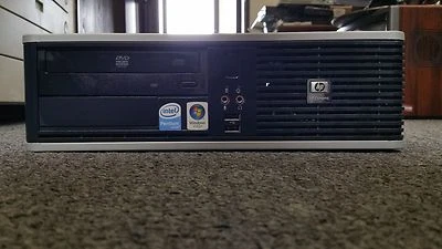 HP COMPAQ DC5800 INTEL PENTIUM DUAL CORE 2.5GHz 2GB RAM 80GB HDD WINDOWS 7 - Image 1 of 4