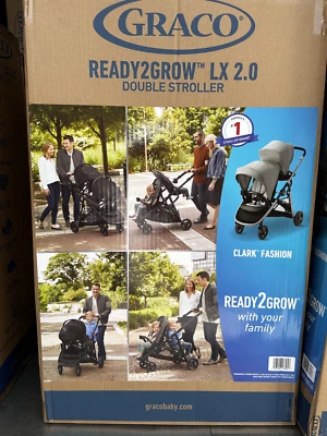 ✅BRAND NEW Graco Ready2Grow LX 2.0 Double Stroller, Clark - Image 1 of 4