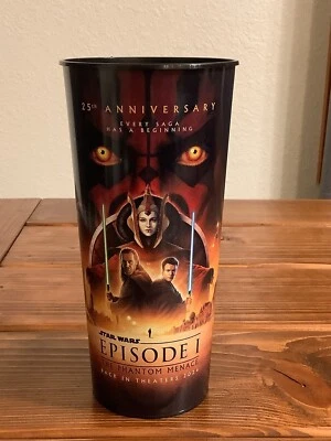 Star Wars Episode 1 The Phantom Menace 25th Anniversary 44 oz. Plastic Cup - Image 1 of 2