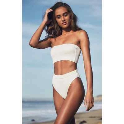 Billabong• Pantalón de tiro al sol cintura alta parte inferior de bikini Foto 1 de 4