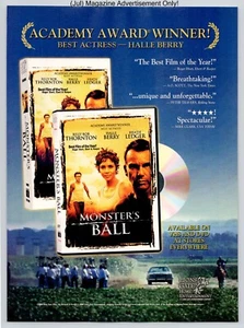 Monster's Ball Halle Berry Película Promo 2002 Página Completa Publicidad Impresa - Imagen 1 de 4