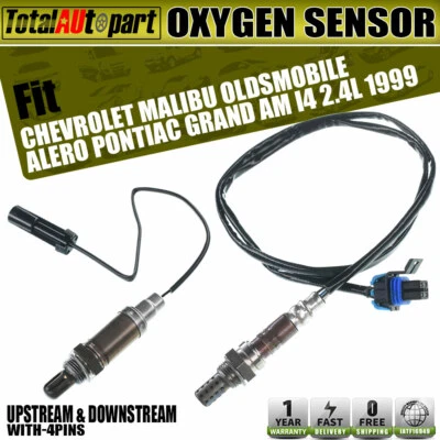 2 sensores de oxígeno para Chevrolet Malibu Pontiac Grand Am 1999 aguas arriba y aguas abajo Foto 1 de 4