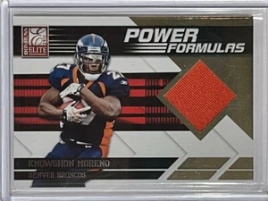 2011 Panini Donruss Elite Power Formulas Knowshon Moreno Jersey Card #16 /299 - Picture 1 of 2