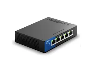 NEW LINKSYS LGS105 5-Port Business Desktop Gigabit Ethernet Switch LAN 1000Mbps - Picture 1 of 4
