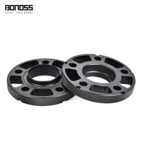 4x BONOSS Forged Lightweight Wheel Spacers CB 66.5 15mm for Audi A6 2012-2019 - Picture 1 of 11