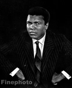 1970/76 Vintage MUHAMMAD ALI Black Boxer By YOUSUF KARSH Sport Photo Gravure Art - Picture 1 of 1