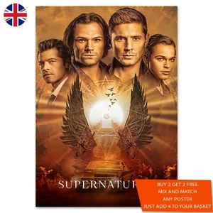 Supernatural Poster A5 A4 A3 A2 A1 Maxi Wall Art Print -2223 - Picture 1 of 2