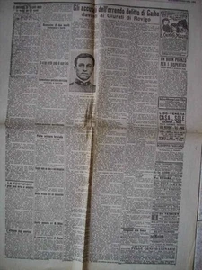 SPECIALE CENTENARIO LA NOSTRA STORIA 2 IL GAZZETTINO DEL 1-5-1924 (aa17-3-2) - Foto 1 di 1