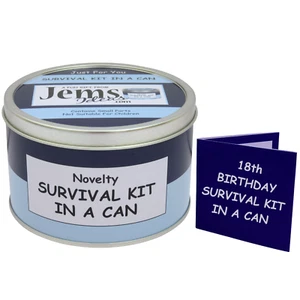 18th BIRTHDAY SURVIVAL KIT GIFT SET For Him/Her/Boys/Girls/Son/Daughter - Picture 1 of 34
