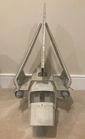 Vintage Star Wars Imperial Shuttle ROTJ 1984 Kenner 99% Complete NOT Working Cover