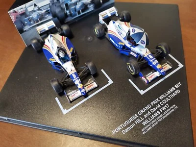 WILLIAMS FW17 - N°5 HILL e N°6 COULTARD - FORMULA 1 - scala 1/43 - ONYX - Immagine 1 di 3
