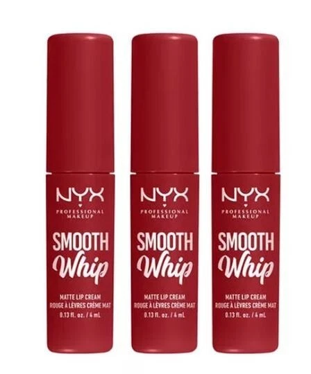 NYX Smooth Whip Matte Lip Cream - Velvet Robe (Pack of 3) - Free Shipping!!!! - Image 1 of 2
