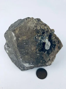 Herkimer Diamond Matrix Jewel Crystal Gem Druzy Genuine Johnsville NY 1 lb #5 - Picture 1 of 7