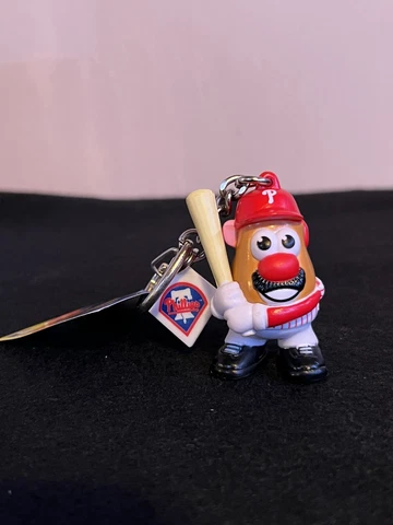 Mr Potato Head - Sports Spuds - Philadelphia Phillies Key Ring - New Cover