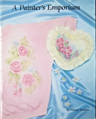 NANCY SNELLEN A PAINTERS EMPORIUM FLORAL HOLIDAY DECORATIVE Painting Booklet   - Image 1 of 2